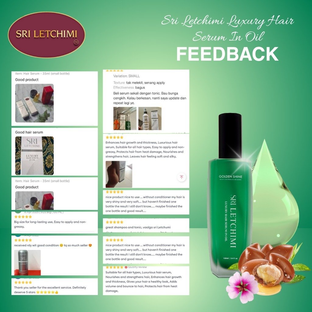 Luxury Hair Serum | Golden Shine HQ - Image 3