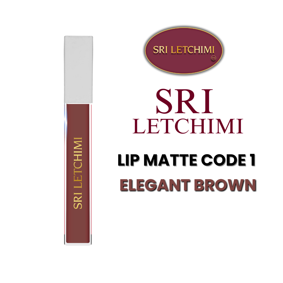 Lip Matte Code 01 Elegant Brown - Image 2