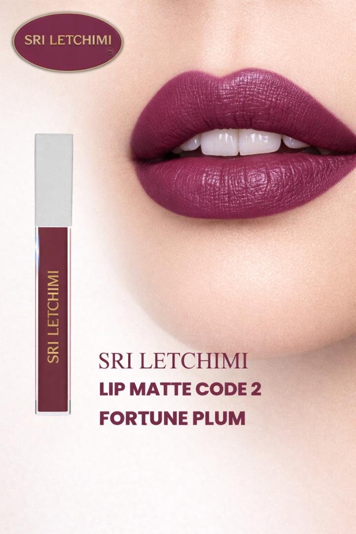 Lip Matte Code 02 Fortune Plum - Image 3