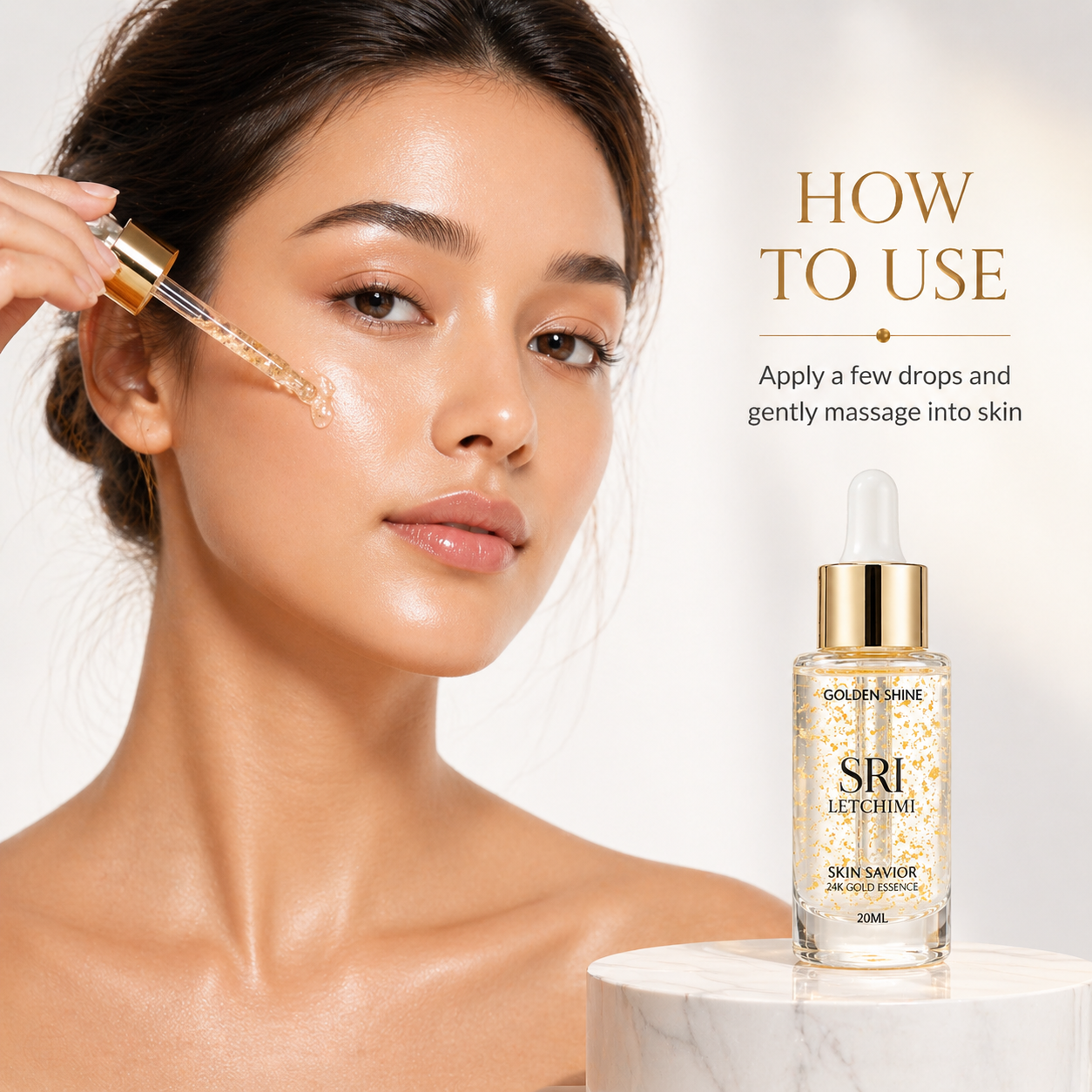 Skin Savior 24K 20ML Gold Essence - Image 3